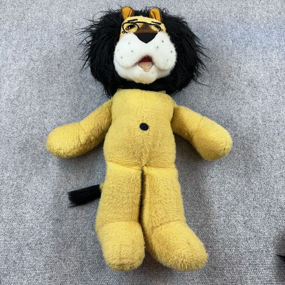 Vintage 1971 Animal Fair Hubert Harris Trust Bank Lion Plush 27" Stuffed Toy